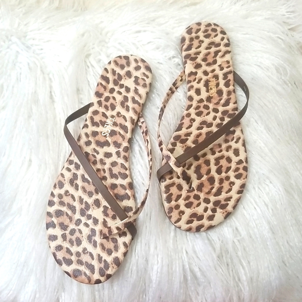 TKEES Leopard Print Sandals